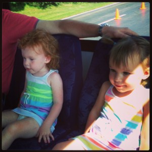 2013 07 Riding the bus to church